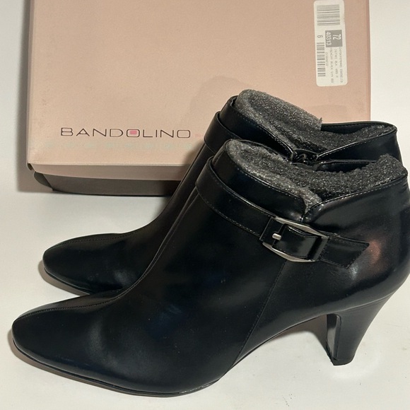 Bandolino Black Ankle Boots - Picture 4 of 6